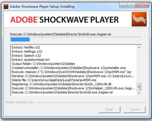 adobe shockwave for windows 10