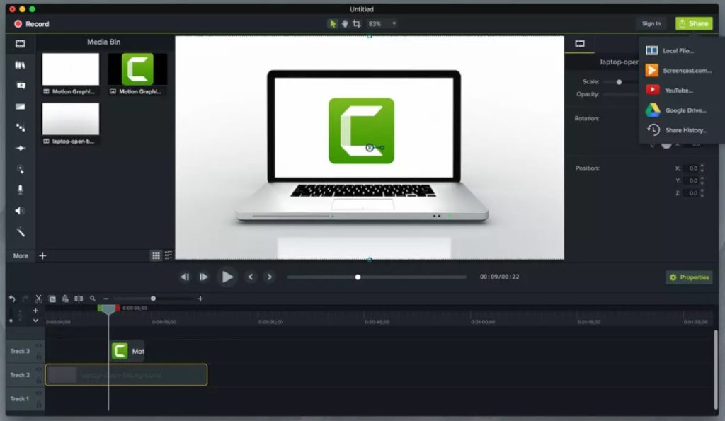 instal the new for windows Camtasia 2023