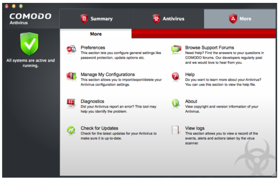 comodo antivirus mac