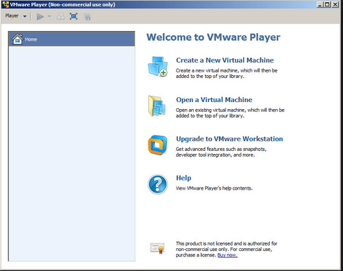 vmware player non commercial use only download