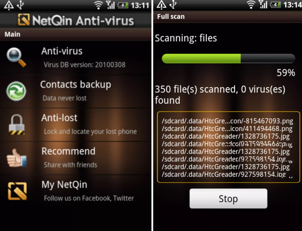 NetQin Antivirus for Android