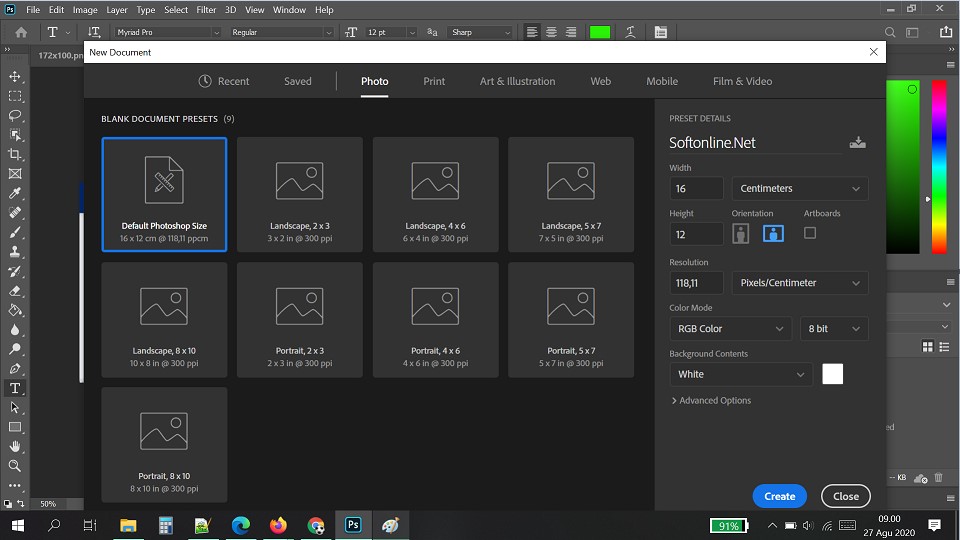 Adobe Photoshop CC 2021 for Windows