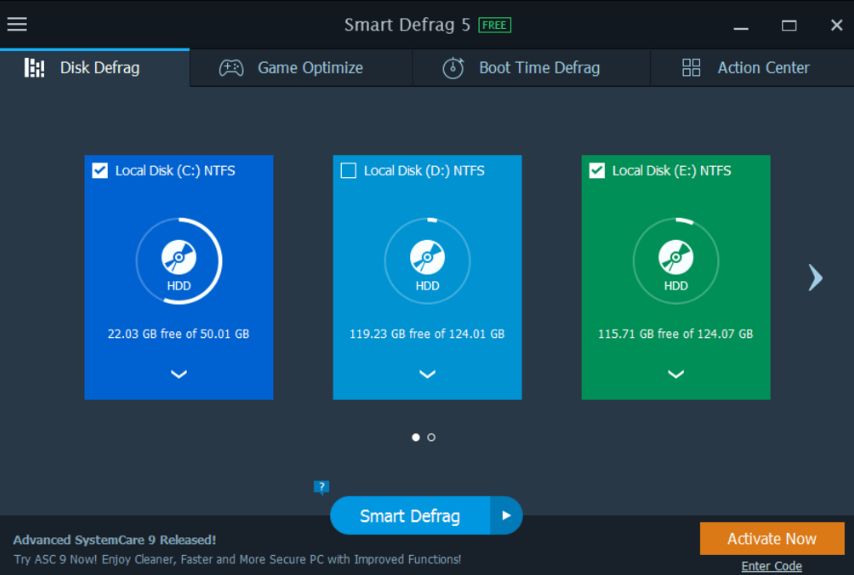 download smart defrag for windows 7