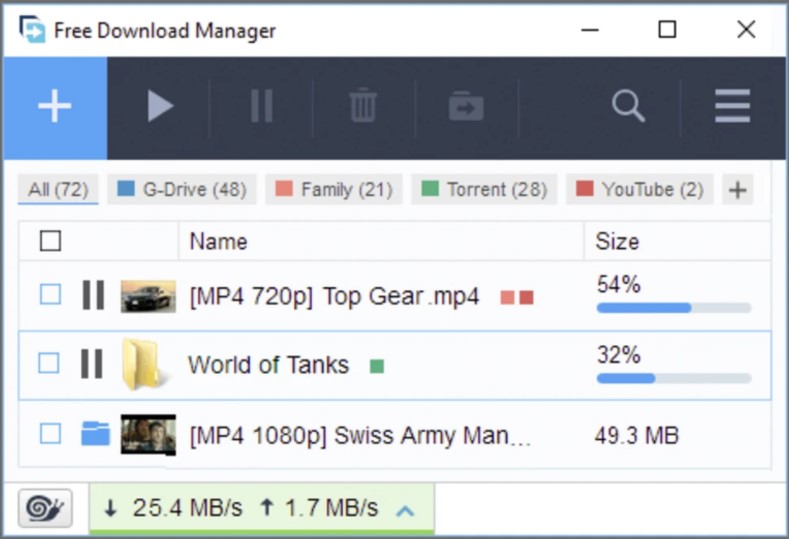 Free Download Manager for Windows