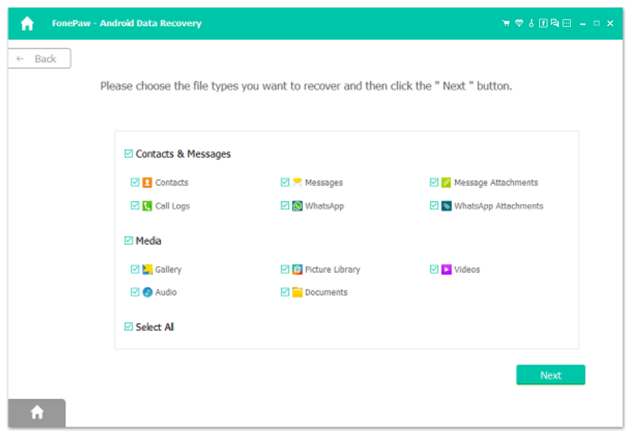 FonePaw Android Data Recovery for Windows