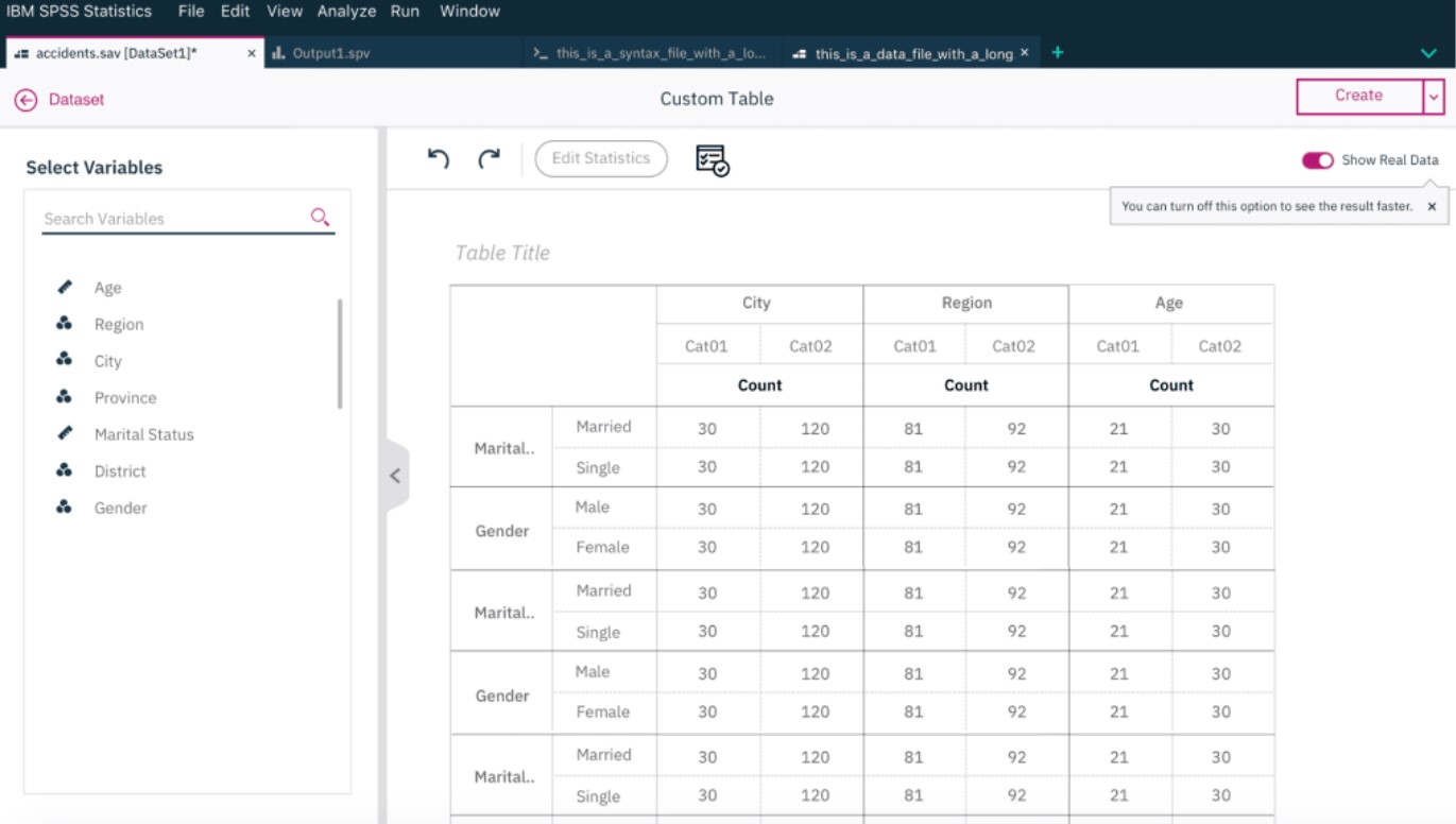 SPSS for Windows