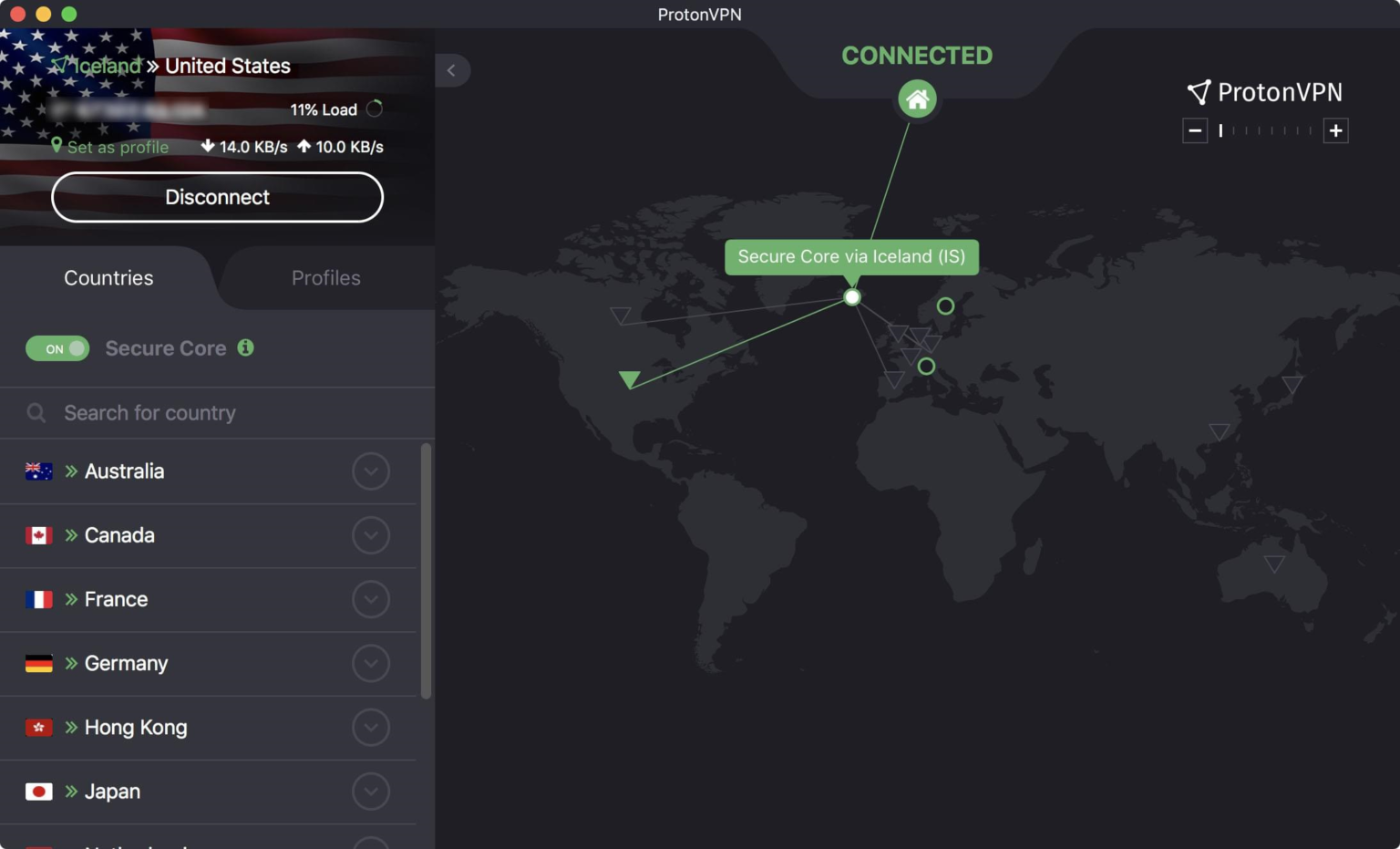 download the new version for apple ProtonVPN Free 3.1.0