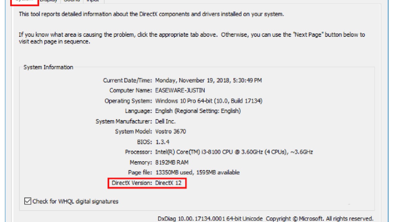 DirectX 12 for Windows