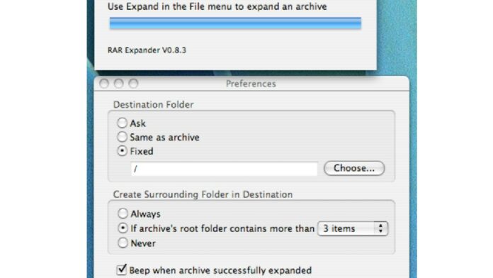 rar expander mac download