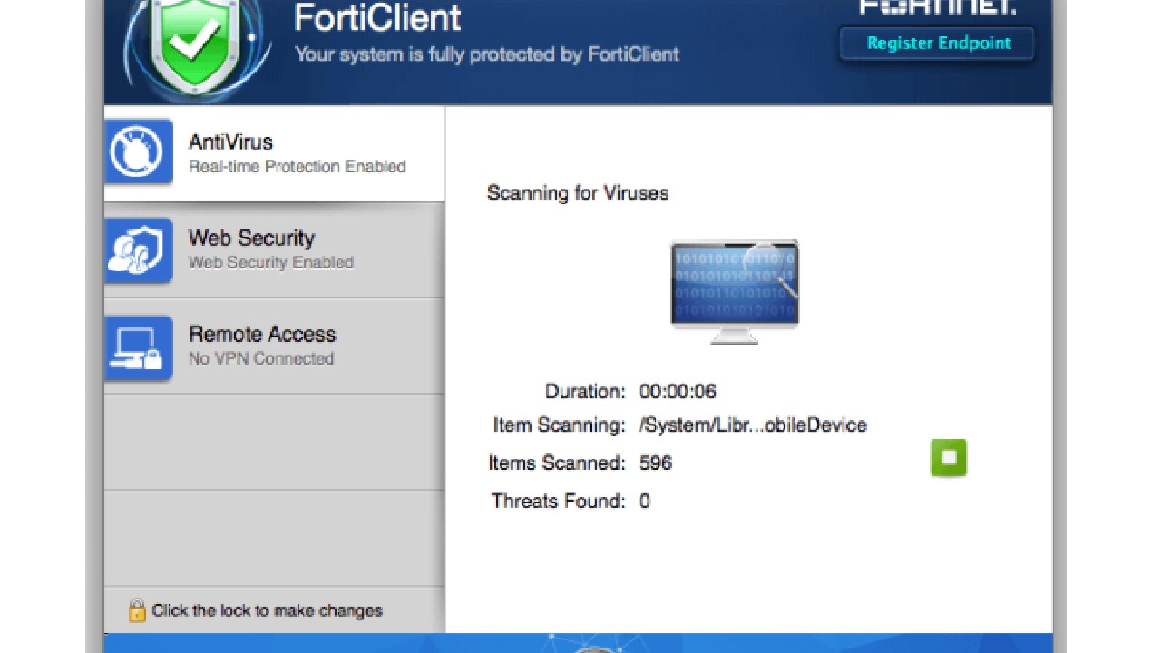 FortiClient for Mac