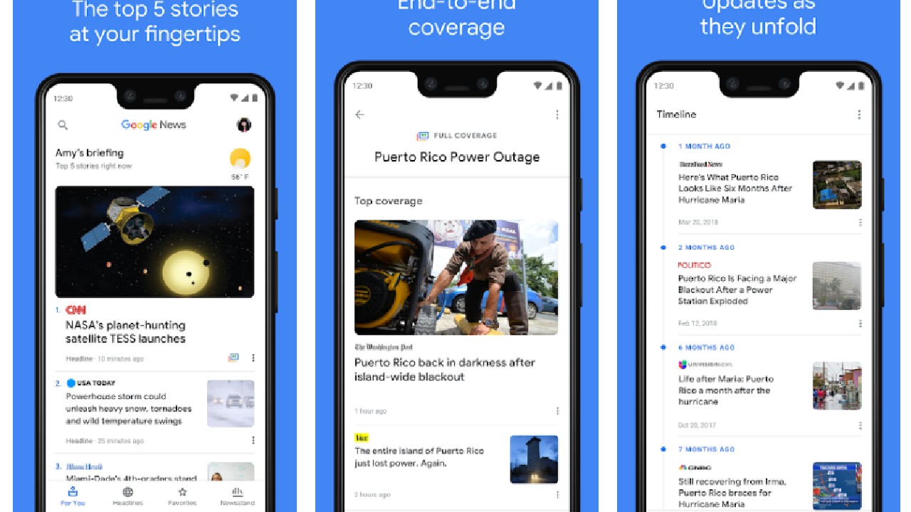 Google News for Android