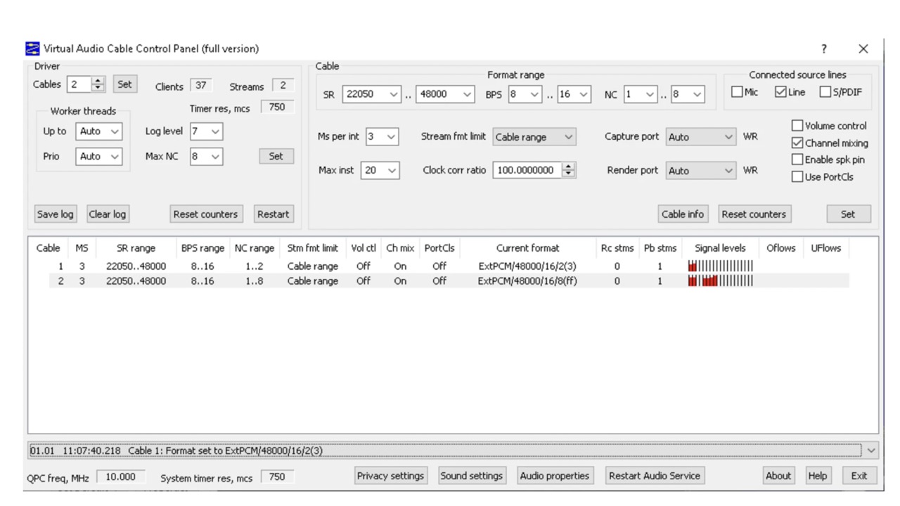 Virtual Audio Cable for Windows