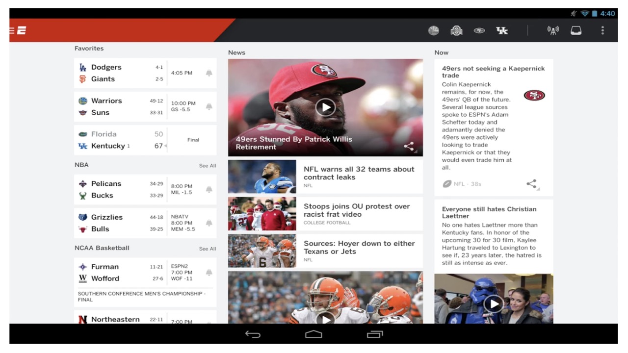 ESPN APK for Android