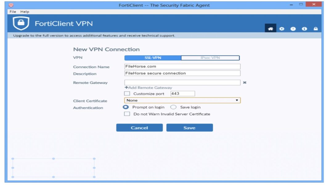 download forticlient vpn client